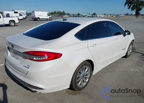 2017 Ford Fusion Hybrid Se из США, поврежденный, VIN 3FA6P0LU5HR129986